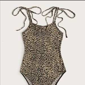 Leopard Print Bodysuit